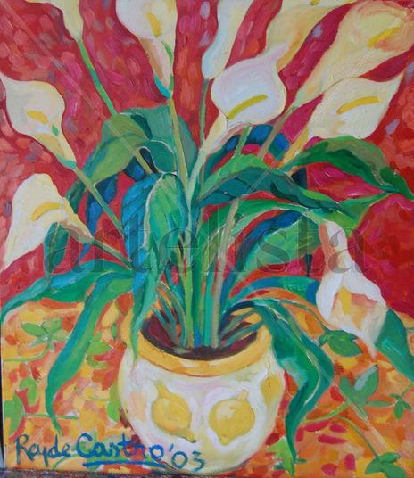 Callas en rojo
