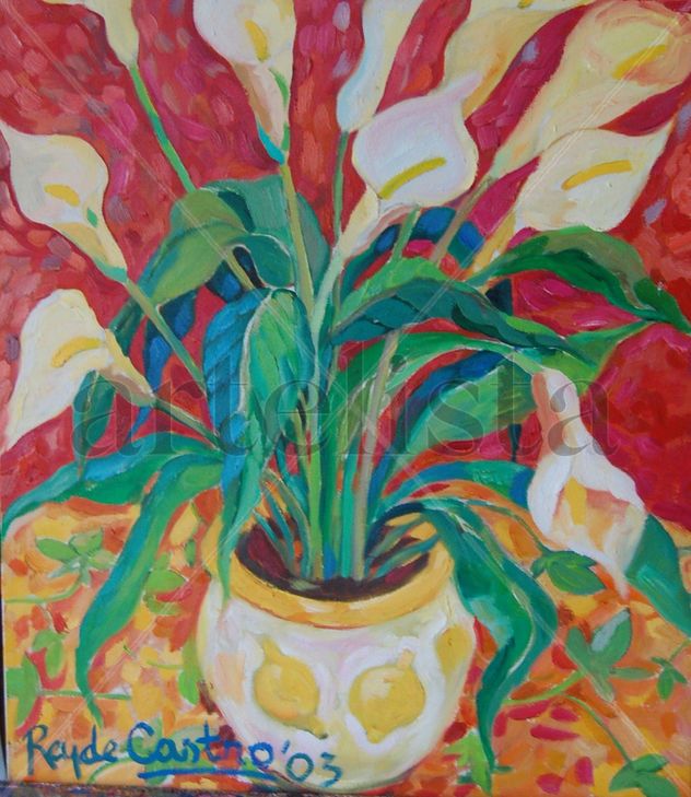 Callas en rojo