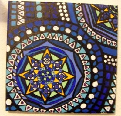 Mandala azul