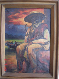 Oleo del Pintor Casto