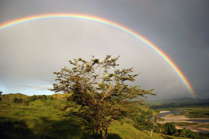 Arcoiris sobre el yuna