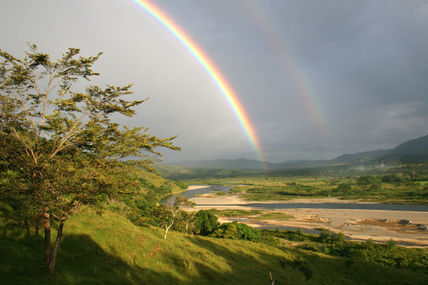 Arcoiris sobre el...