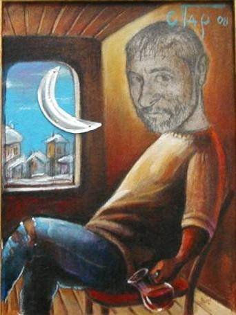 Copa vino de la luna