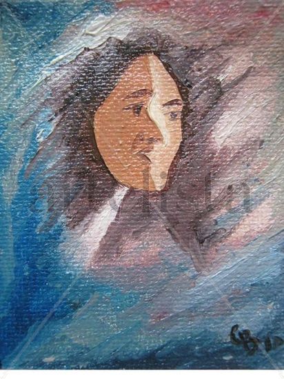 mujer luz Oil Canvas Figure Painting