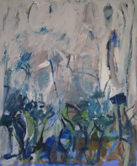 Árboles para el bosque Acrylic Canvas Landscaping