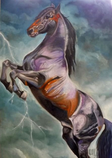 Tormenta Oil Canvas Animals