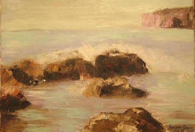 las rocas Oil Canvas Landscaping