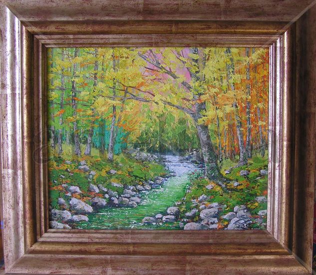 riachuelo Oil Canvas Landscaping