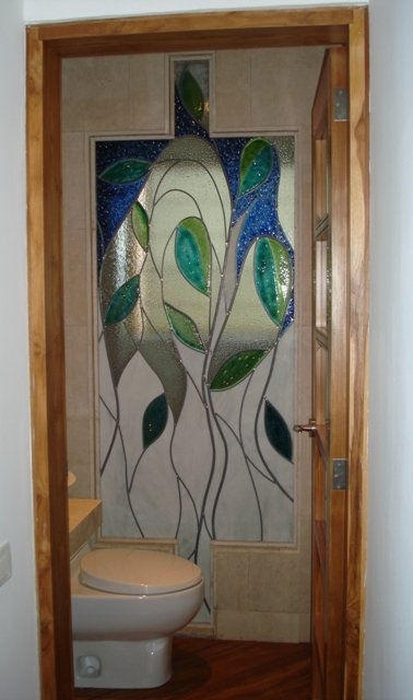 VITRAL TABIQUE BAÑO  FOTO 2