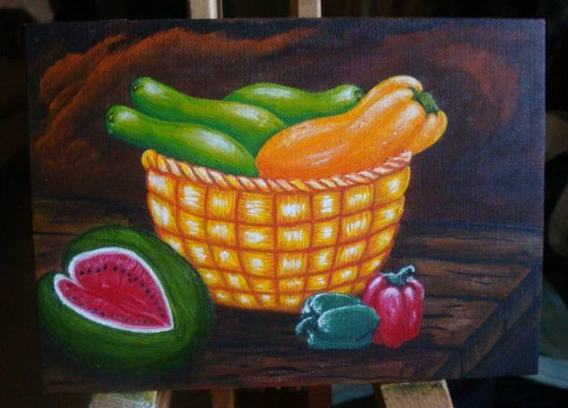 Bodegon I Acrylic Canvas Still Life Paintings