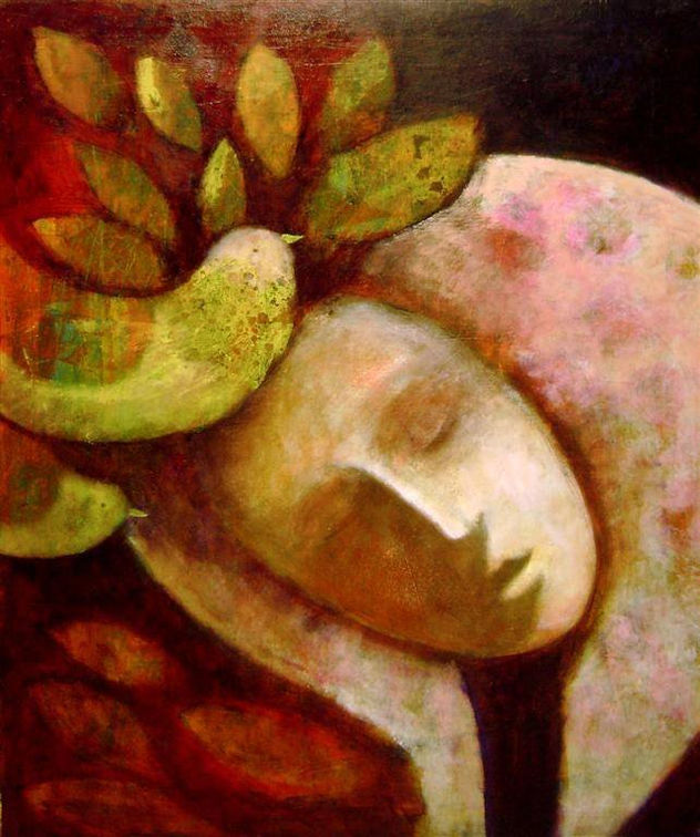 retrato en primavera