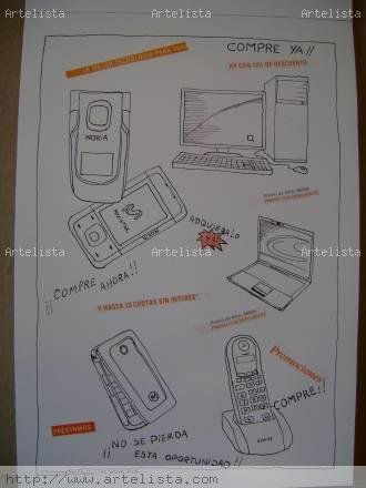 Consumismo Técnica Mixta