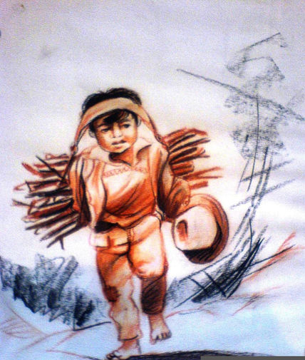 Pequeño leñador