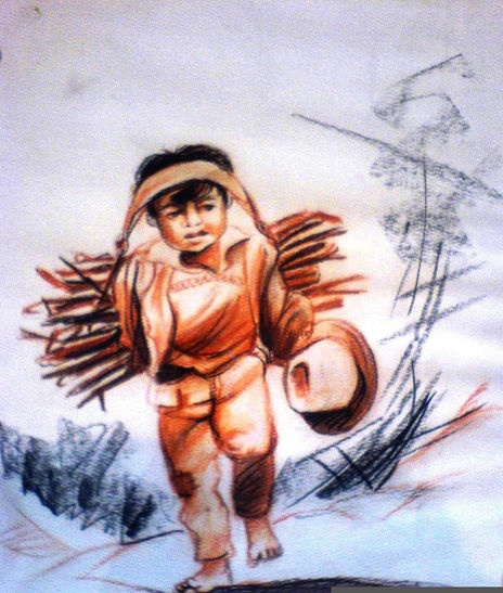Pequeño leñador