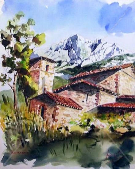 Cantabria Watercolour Paper Landscaping