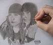 retrato de mi rumanilla and me