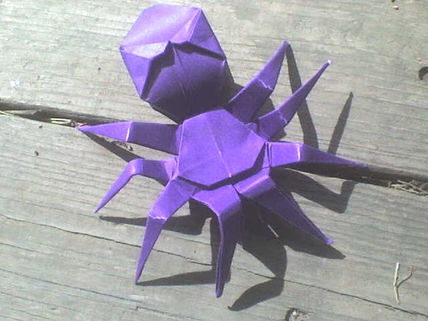 Araña de papel 1