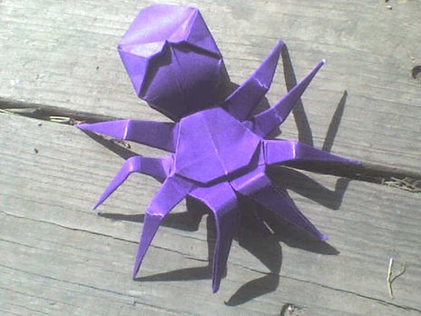 Araña de papel 1