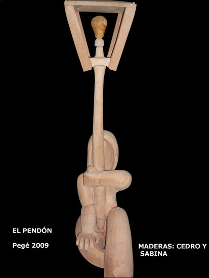 El Pendón Madera Figurativa