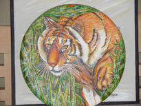 Tigre de bambú