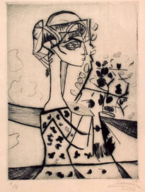 Mujer de Picasso