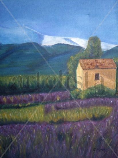 PAISAJE FRANCES Oil Canvas Landscaping