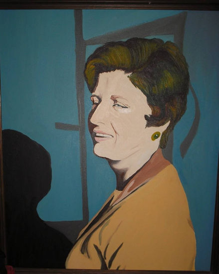 Manuela Óleo Lienzo Retrato