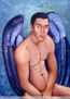 Angel azul