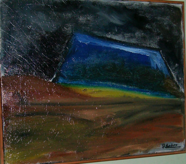 De la Serie Tepuy. "Tepuy con Cielo Nublado"