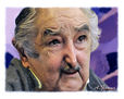 Caricatura de José "Pepe" Mujica (Actual Presidente de la República Oriental del Uruguay)