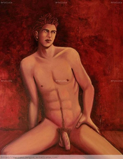 Autocensura I Oil Canvas Nude Paintings