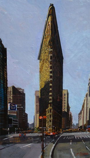 New York Oil Canvas Landscaping