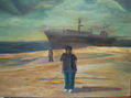 "Barco anclado"