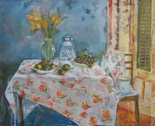 bodegon azul