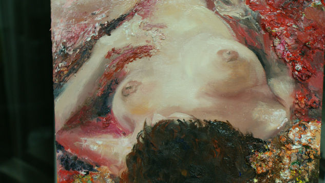 sueño Oil Panel Nude Paintings