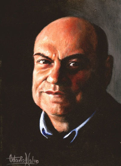 Luis Blanchard Acrylic Canvas Portrait