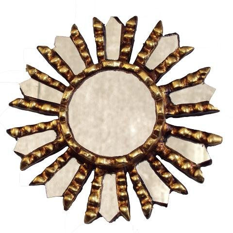 ESPEJO CUZQUEÑO DE 15 CM