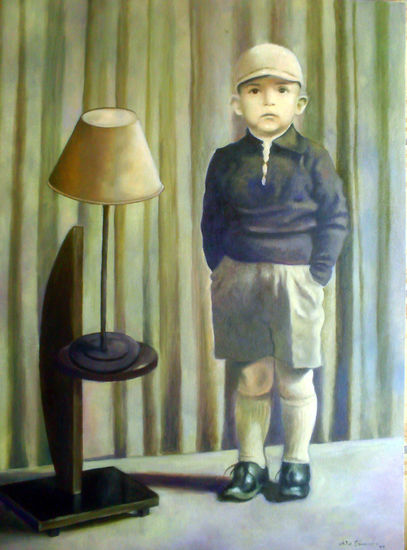 retrato de bruno Oil Canvas Portrait