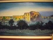 salto angel Oil Canvas Landscaping