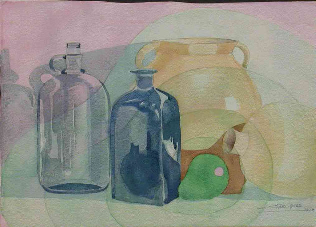 Bodegón con pera Watercolour Paper