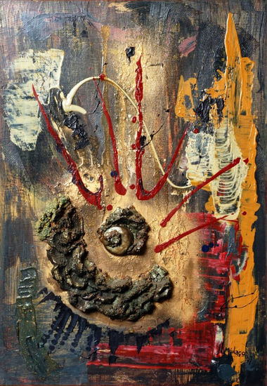 NACIMIENTO DE MERCURIO Mixed media Panel Others