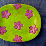 PLATOS ESMALTADOS FLORES thumbnail 2