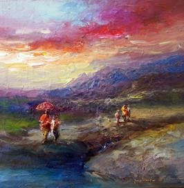 CAMINOS SIN LIMITES Oil Canvas Landscaping