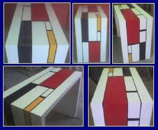 arrimo estilo "mondrian" 