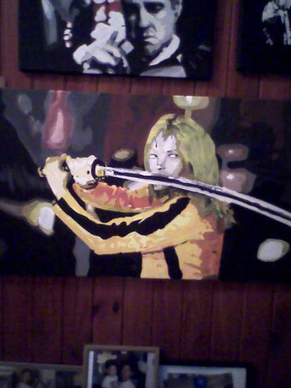 Kill Bill Acrylic Canvas Portrait