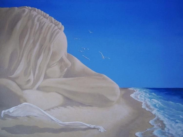 DE ARENA MOJADA Acrylic Others Marine Painting