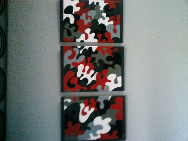 marea negra Acrílico Lienzo Otros