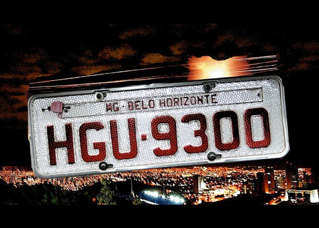 Placa / Belo Horizonte Viajes Color (Digital)