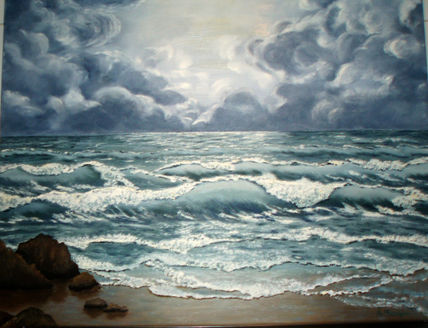 Oleaje en el mar (1)