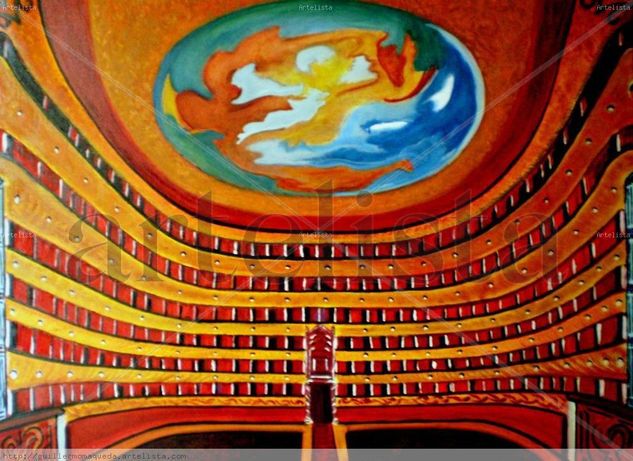 vision del teatro 2 Oil Canvas Others